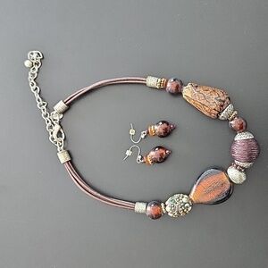 Chico's Necklace & Earrings